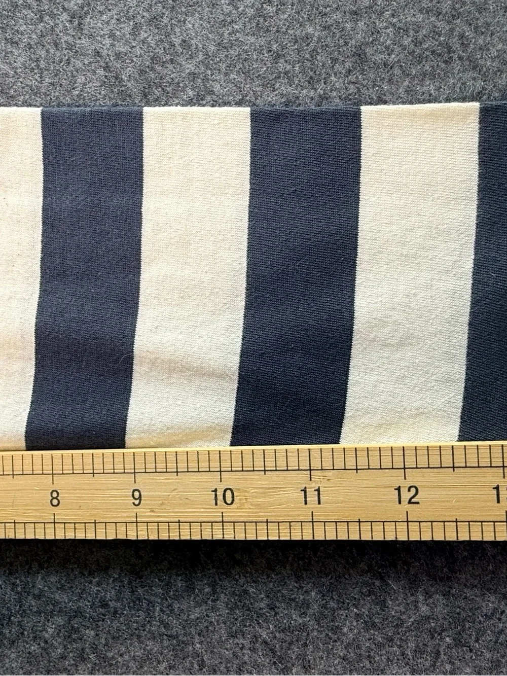 Zara Kids Navy &‎ Cream Striped Long Sleeve Tee Size 8 NWT Coastal Classic